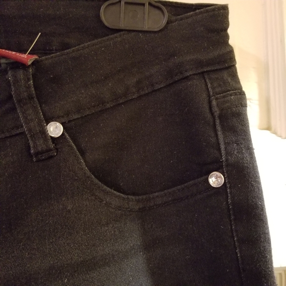 J & P Fashion black denim  jeans - Picture 7 of 8